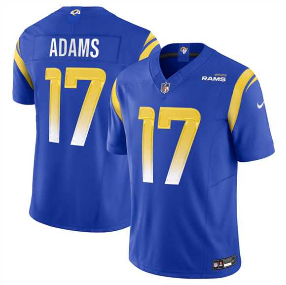 Men & Women & Youth Los Angeles Rams #17 Davante Adams Blue 2024 F.U.S.E. Vapor Untouchable Limited Stitched Jersey->philadelphia eagles->NFL Jersey